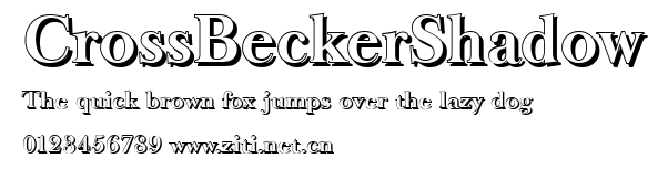 CrossBeckerShadow.ttf