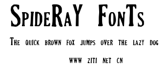 SpideRaY FonTs.ttf