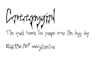 Creepygirl.ttf