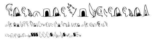 CreatureBuilderEars.ttf字體轉換器圖片