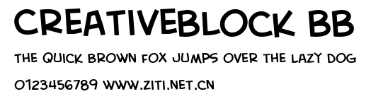 CreativeBlock BB.ttf字體轉換器圖片