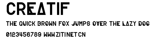 Creatif.ttf
