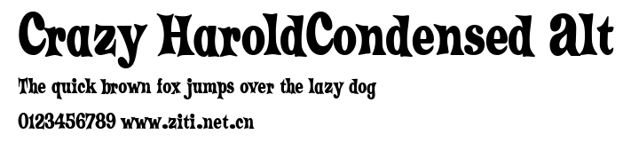 Crazy HaroldCondensed Alt.ttf