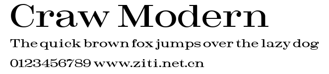 Craw Modern.ttf