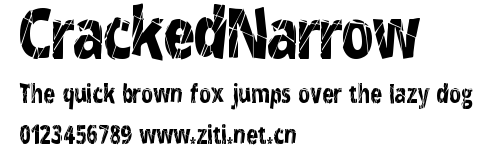 CrackedNarrow.ttf