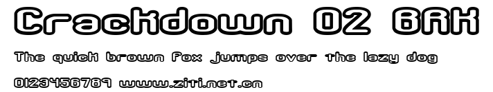 Crackdown O2 BRK.ttf