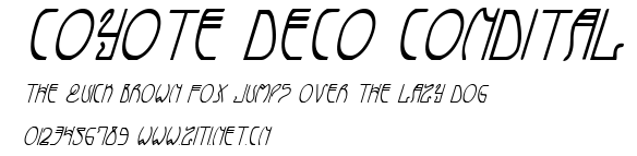 Coyote Deco CondItal.ttf