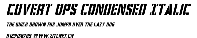 Covert Ops Condensed Italic.ttf