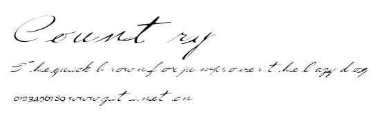 Country.ttf字體轉換器圖片