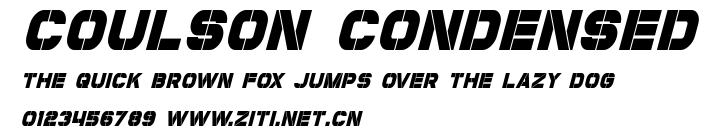 Coulson Condensed.otf