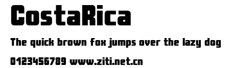 CostaRica.otf字體轉換器圖片