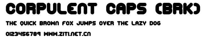 Corpulent Caps (BRK).ttf