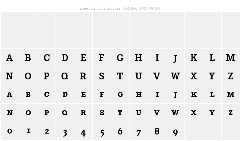 字符映射圖