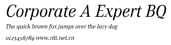 Corporate A Expert BQ.ttf