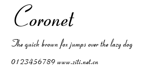 Coronet.ttf