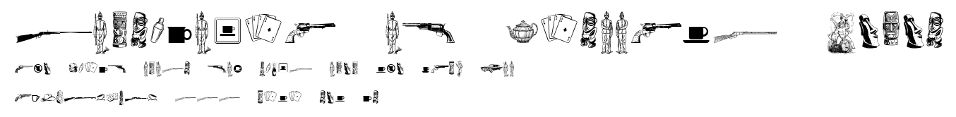 Cornucopia of Dingbats Seven.ttf字體轉換器圖片