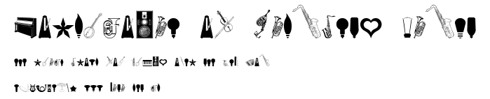 Cornucopia of Dingbats Eight.ttf字體轉換器圖片