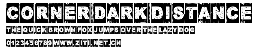 Corner Dark Distance.ttf