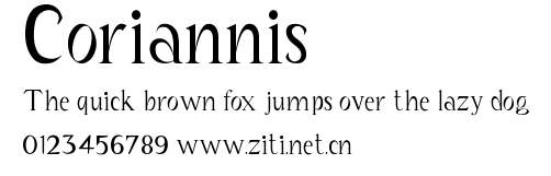 Coriannis.ttf