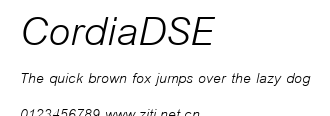 CordiaDSE.ttf字體轉換器圖片
