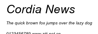 Cordia News.ttf