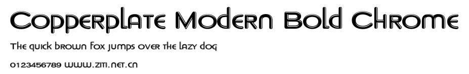 Copperplate Modern Bold Chrome.ttf