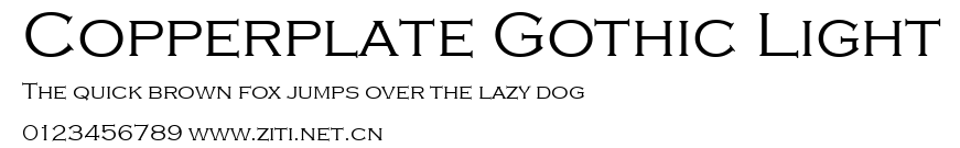Copperplate Gothic Light.ttf