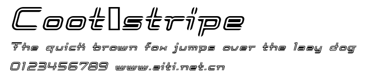 Coot_stripe.ttf字體轉換器圖片