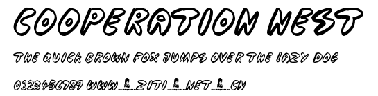 Cooperation Nest.otf字體轉換器圖片