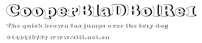 CooperBlaDBolRe1.ttf字體轉換器圖片