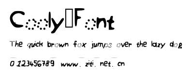 Cooly_Font.ttf字體轉換器圖片