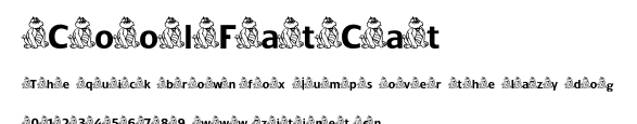 CoolFatCat.ttf字體轉換器圖片