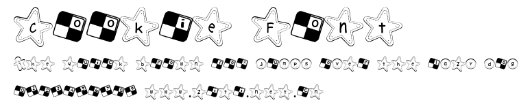 Cookie Font.ttf字體轉換器圖片