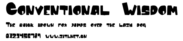 Conventional Wisdom.ttf