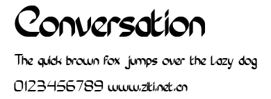 Conversation.ttf