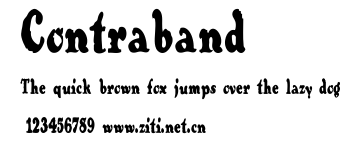 Contraband.ttf