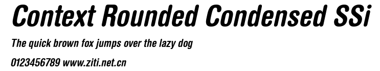 Context Rounded Condensed SSi.ttf