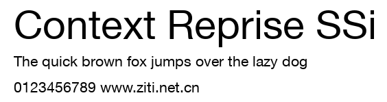 Context Reprise SSi.ttf字體轉換器圖片