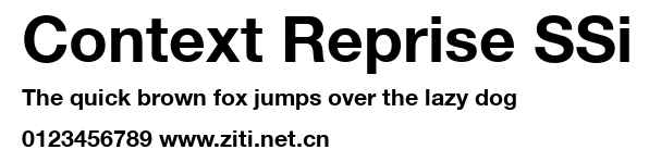 Context Reprise SSi.ttf字體轉換器圖片