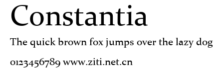 Constantia.ttf字體轉換器圖片