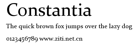 Constantia.ttf字體轉換器圖片