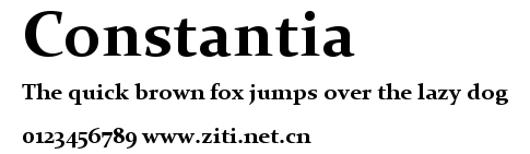 Constantia.ttf字體轉換器圖片