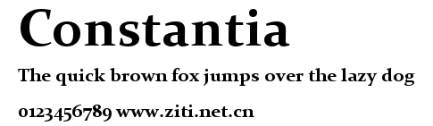 Constantia.ttf字體轉換器圖片