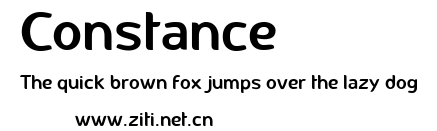 Constance.ttf字體轉換器圖片