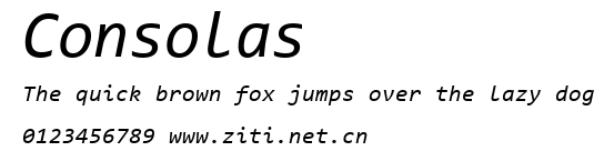 Consolas.ttf字體轉換器圖片
