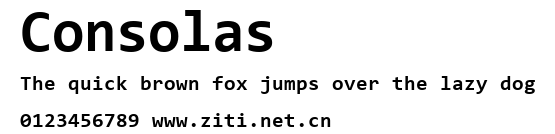 Consolas.ttf字體轉換器圖片