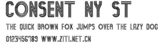 Consent Ny St.ttf字體轉換器圖片