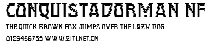 Conquistadorman NF.ttf