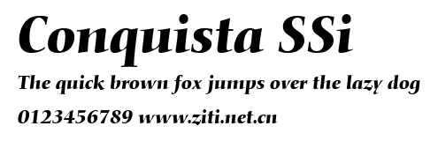Conquista SSi.ttf字體轉換器圖片