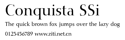 Conquista SSi.ttf字體轉換器圖片